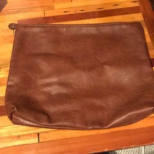 Free people leather pouch